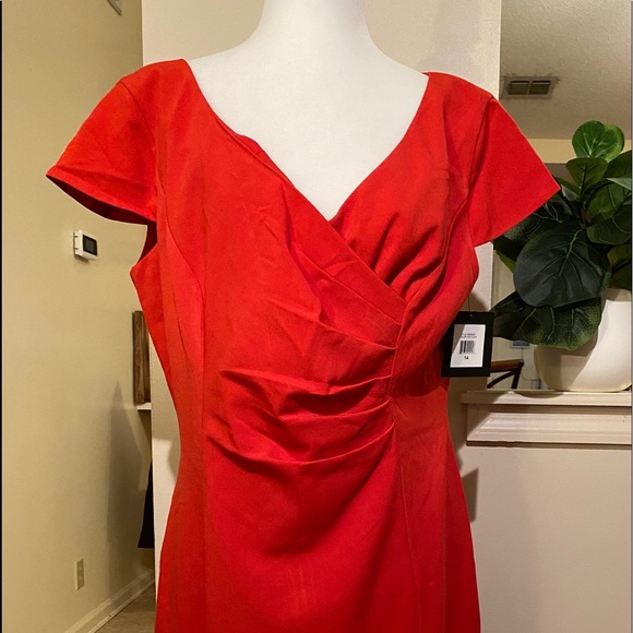 red dress size 14